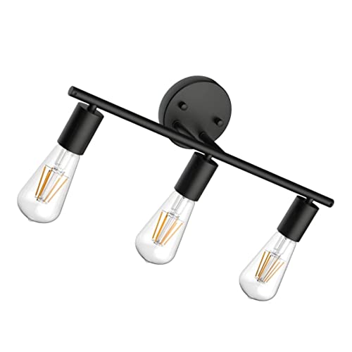 LABRIMP Wandlampe Austausch der Lampenfassung Badezimmer Beleuchtungskörper draussen Wandleuchte Balkonbeleuchtung dekorative Lampe einfach Edison Schmiedeeisen von LABRIMP