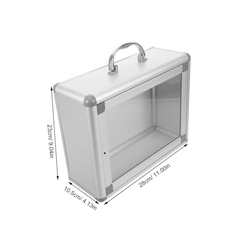 LABRIMP Wandmontierte Medikamentenbox Aus Metall Raumsparend Für Notfallhilfen Und Organisation Tragbar Und Robust Für Hause Und Büros von LABRIMP