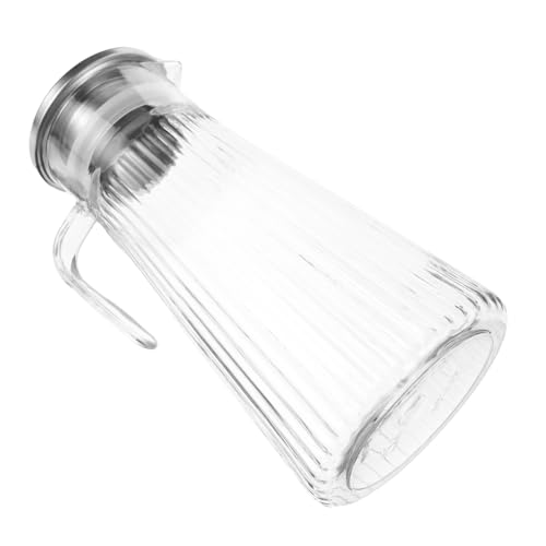 LABRIMP Wasserkrug mit Deckel Großes Fassungsvermögen Getränkekrug für Kalte und Heiße Getränke Wiederverwendbarer Teekrug für Restaurants Bars und Zuhause LABRIMP Wasserkrug mit Deckel Großes Fassungsvermögen Getränkekrug für Kalte und Heiße Getränke Wiederverwendbarer Teekrug für Restaurants Bars und Zuhause von LABRIMP