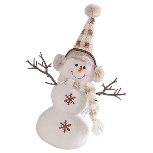 LABRIMP Weihnachtlicher Schneemann Dekofigur Kompakte Tischdeko für Weihnachtsfeiern Niedliches Festliche Vielseitige Verwendung LABRIMP Weihnachtlicher Schneemann Dekofigur Kompakte Tischdeko für Weihnachtsfeiern Niedliches Festliche Vielseitige Verwendung von LABRIMP