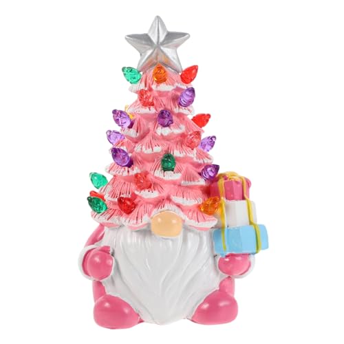 LABRIMP Weihnachtsbaum -Nachtlichter Innennotlicht Licht Tischbaumlichter Gnomenstatuen GNOME Lichtdekor LED-Weihnachtsnachtlicht Weihnachtslichtdekoration Festliches Nachtlicht Harz Rosa LABRIMP Weihnachtsbaum -Nachtlichter Innennotlicht Licht Tischbaumlichter Gnomenstatuen GNOME Lichtdekor LED-Weihnachtsnachtlicht Weihnachtslichtdekoration Festliches Nachtlicht Harz Rosa von LABRIMP