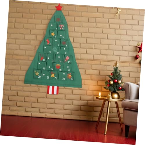LABRIMP Weihnachtsbaumkalender Weihnachts Adventskalender Tüten Adventskalender 2025 Frohe Weihnachten Saisonaler Wandbehang Weihnachtskalender Zum Befüllen LABRIMP Weihnachtsbaumkalender Weihnachts Adventskalender Tüten Adventskalender 2025 Frohe Weihnachten Saisonaler Wandbehang Weihnachtskalender Zum Befüllen von LABRIMP