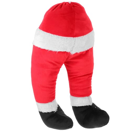 LABRIMP Weihnachtsmann Beine Dekoration für Weihnachtsbaum Hängendes Ornament für Festliche Rote Weihnachtsdeko für Zuhause Wiederverwendbar für Weihnachtszeit LABRIMP Weihnachtsmann Beine Dekoration für Weihnachtsbaum Hängendes Ornament für Festliche Rote Weihnachtsdeko für Zuhause Wiederverwendbar für Weihnachtszeit von LABRIMP