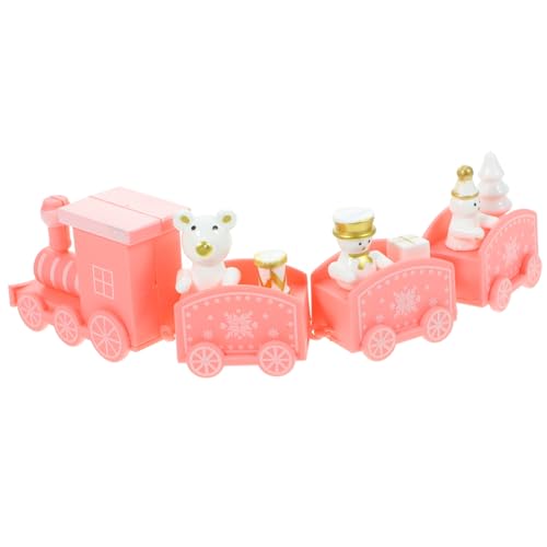 LABRIMP Weihnachtszug Dekoration Kunststoff Klein Festliche Tischdeko Rosa Weihnachtsfeier Accessoire Charmanter Xmas Zug für Party und Heimgestaltung LABRIMP Weihnachtszug Dekoration Kunststoff Klein Festliche Tischdeko Rosa Weihnachtsfeier Accessoire Charmanter Xmas Zug für Party und Heimgestaltung von LABRIMP