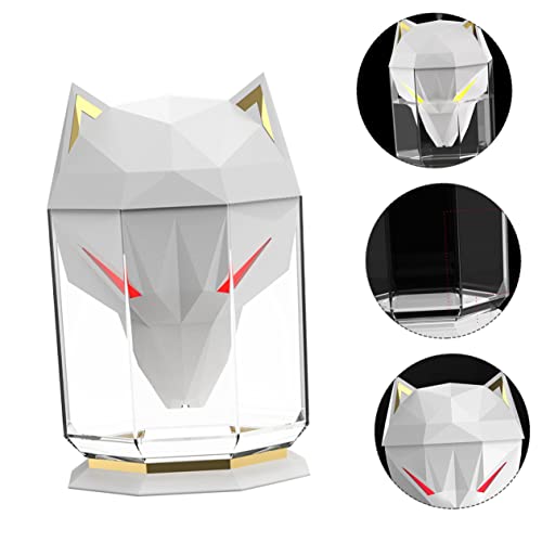 LABRIMP Wolf Shape Luftbefeuchter Desktop Befeuchter für Schlafzimmer Büro und Wohnräume aus Langlebigem Material für Trockene Hautpflege mit Vielseitigen Einsatzmöglichkeiten von LABRIMP