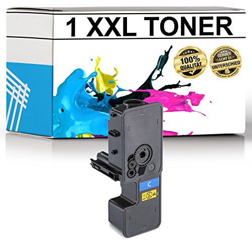 LABT Premium Blau Toner Cyan TK-5230 als Ersatz für Kyocera Ecosys M5521cdn, M5521cdw, P5021cdn, P5021cdw - mit Füllstandsanzeige | 40% Höhere Druckleistung als TK-5220 von LABT