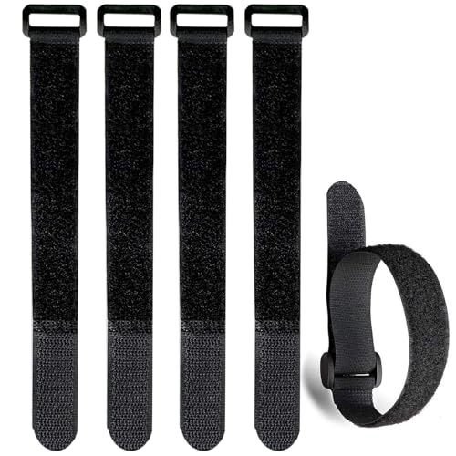 5pcs Wiederverwendbare Kabelbinder Mit Schnalle,Kabelbinder Klett,Klett Kabelbinder,Kabelbinder Klettverschluss,Klettband Cable Ties,Kabel Klettband Für TV-Kabel,PC-Kabel,20 x 500mm,Schwarz 5pcs Wiederverwendbare Kabelbinder Mit Schnalle,Kabelbinder Klett,Klett Kabelbinder,Kabelbinder Klettverschluss,Klettband Cable Ties,Kabel Klettband Für TV-Kabel,PC-Kabel,20 x 500mm,Schwarz von LABUYI