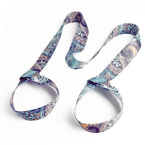 LABUYI 1 Stück Yogamatte Tragegurt,Yogamatten Tragegurt,Verstellbare Yogamatten-Carrying Strap,Yoga Mat Harness Strap Sling,Tragegurt Yogamatte Für Fitness,Sport,Training,Stretch,Pilates,Schultergurt von LABUYI