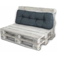Lacestone - Palettenkissen Palettenauflagen Sitzkissen Rückenlehne Kissen Palette Polster Sofa Couch Dunkelgrau - Rückenteil von LACESTONE