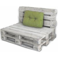 Palettenkissen Palettenauflagen Sitzkissen Rückenlehne Kissen Palette Polster Sofa Couch Grün - Seitenkissen von LACESTONE