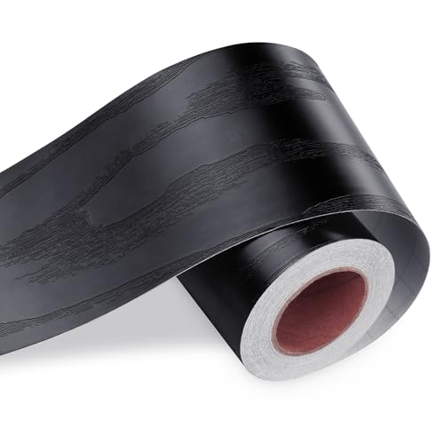 LACHEERY Bordüre Selbstklebend Holz Schwarz Tapetenbordüre 7.6cm x 500cm Klebeband Holzoptik für Spiegel Wandbordüre Selbstklebend Holz Schwarz Folie Möbel Vinyl Holzfolie Klebeband Wasserdicht LACHEERY Bordüre Selbstklebend Holz Schwarz Tapetenbordüre 7.6cm x 500cm Klebeband Holzoptik für Spiegel Wandbordüre Selbstklebend Holz Schwarz Folie Möbel Vinyl Holzfolie Klebeband Wasserdicht von LACHEERY