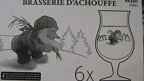 La Chouffe Glas 6er Set 33cl von LACHOUFFE