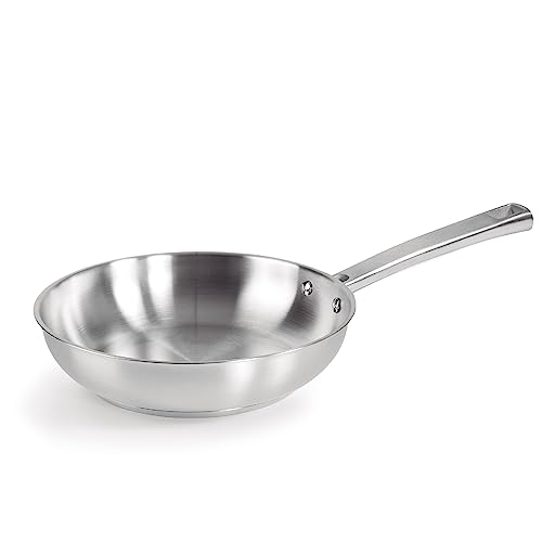 LACOR 45420 Bratpfanne Ø Foodie-Pfanne, ohne Antihaftbeschichtung, kompatibel mit allen Herdarten, umweltfreundlich, Thermo-Diffusor, Edelstahl, 20 cm, Grau LACOR 45420 Bratpfanne Ø Foodie-Pfanne, ohne Antihaftbeschichtung, kompatibel mit allen Herdarten, umweltfreundlich, Thermo-Diffusor, Edelstahl, 20 cm, Grau von LACOR