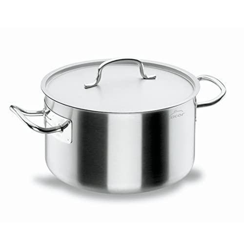 LACOR CACEROLA ALTA 50 cm.Chef-INOX, Edelstahl, Silber von LACOR