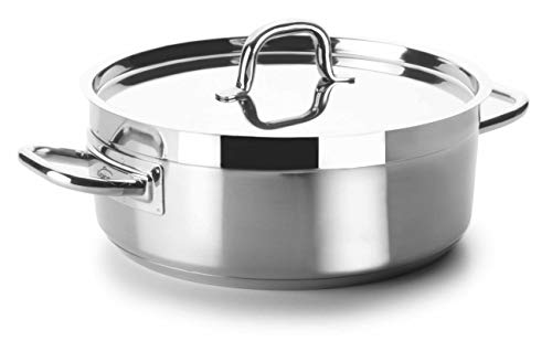 LACOR 54045 Bratentopf mit Deckel Durchmesser 45 cm Chef Luxe von LACOR