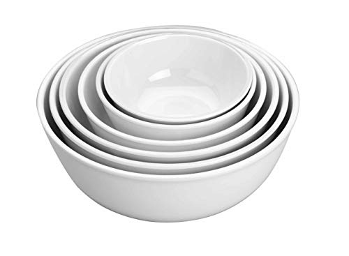 LACOR RUNDE BOL AUS Melamine D.149X65 MM 0.6LT, Weiß von LACOR