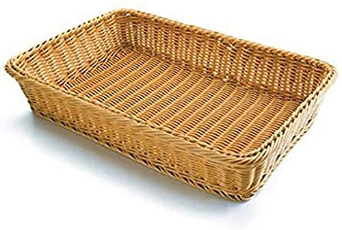 LACOR 63490 Rechteckig Brotkorb, Polypropilene, beige, 53 x 33 x 9 cm von LACOR