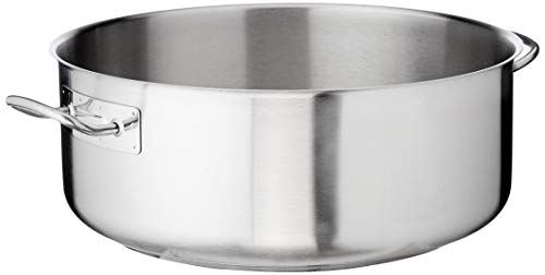 LACOR 8414271003882 Casserole with lid, 50 cm, Stainless Steel, No Colour von LACOR