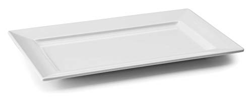LACOR Klassisch Servierschale, Holzwerkstoff, weiß, 35 x 21 x 2 cm von LACOR