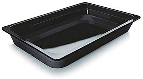 Lacor SCHWARZ BEHALTER Melamine GN 1/1X65MM, Black, 53 x 33 x 7 cm von LACOR