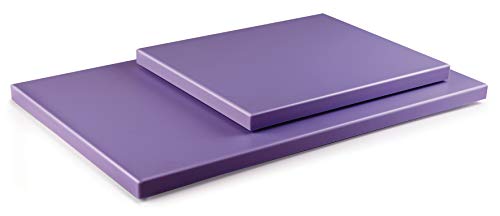 Lacor Schneidebret Poly 1/1 Anti-Allerg, Polyethilene, Violett, 53 x 32.5 x 2 cm von LACOR