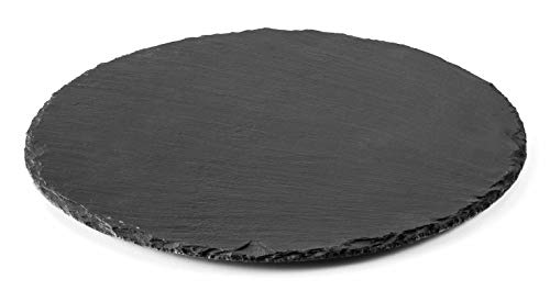 LACOR Tafelplatte Runde, Tafel, Schwarz, 30 cm, 61072, 30 x 30 x 1 cm von LACOR