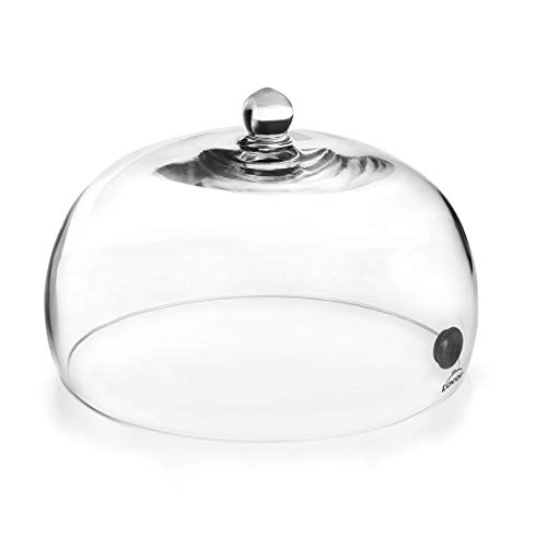 Lacor - 61816 - Magic Food Smoker Bell, Glasdeckel mit Ventil, Ermöglicht den Eintritt von Rauch, Dampf und Aromen zu rauchen und aromatisieren Lebensmittel, 20 x 12cm Lacor - 61816 - Magic Food Smoker Bell, Glasdeckel mit Ventil, Ermöglicht den Eintritt von Rauch, Dampf und Aromen zu rauchen und aromatisieren Lebensmittel, 20 x 12cm von LACOR