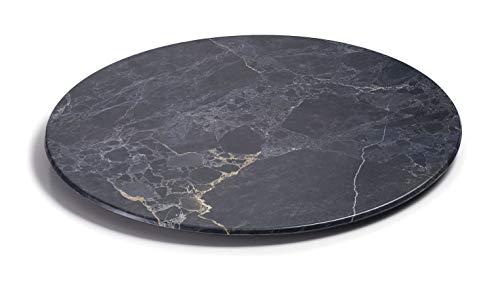 LACOR 63182 MELAMINE ROUND TRAY STONE D55X3CM von LACOR