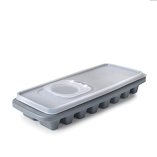 Lacor - 63337 - Eiswürfelbehälter, Polypropylen, mit Frischdeckel, 16 Eimer, transparenter Deckel, Befüllöffnung, BPA-frei, 4,5 x 3 cm von LACOR