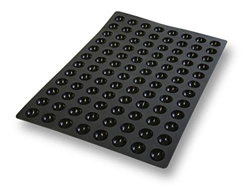 LACOR 66762 Silikonhalbkugleform 35 x 17,5 mm 60x40 von LACOR