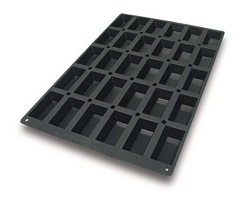 LACOR 66769 Silikonmino-Cakeform 99 x 49 x 30 mm, 60x40 von LACOR
