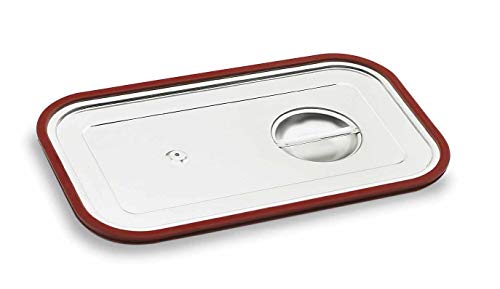 Lacor 66901Z GN 66901Z Deckel mit Silikondichtung für 1/1 Griff, Edelstahl von LACOR