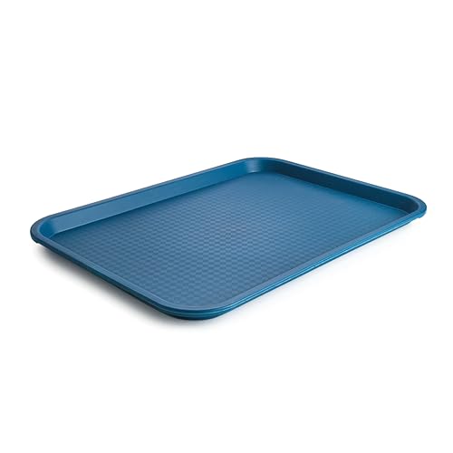 Lacor - 66994 - Fast-Food-Tablett, Serviertablett, Polypropylen, BPA-frei, stapelbar, widerstandsfähig, rutschfeste Oberfläche, spülmaschinenfest, Blaue Farbe, 41.5x30.5 cm Lacor - 66994 - Fast-Food-Tablett, Serviertablett, Polypropylen, BPA-frei, stapelbar, widerstandsfähig, rutschfeste Oberfläche, spülmaschinenfest, Blaue Farbe, 41.5x30.5 cm von LACOR