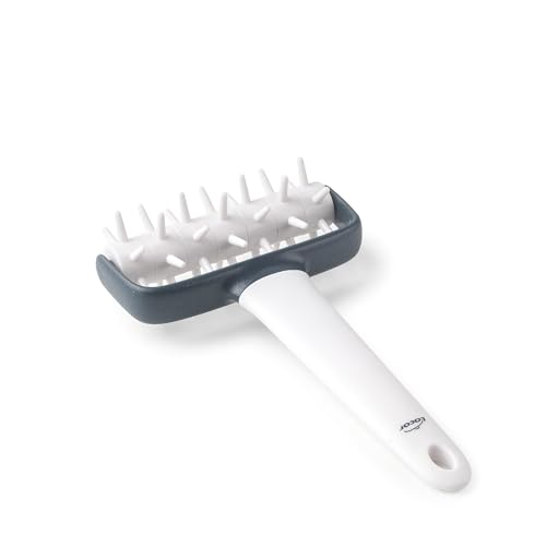 Lacor - 68802 - Küchenrollkissen, Tupfwalze, Nudelrolle, Verhindert Blasen im Teig, Ergonomischer Griff, 100% Abnehmbar, Spülmaschinenfest, Polypropylen, BPA-frei, 12x19.5 cm von LACOR