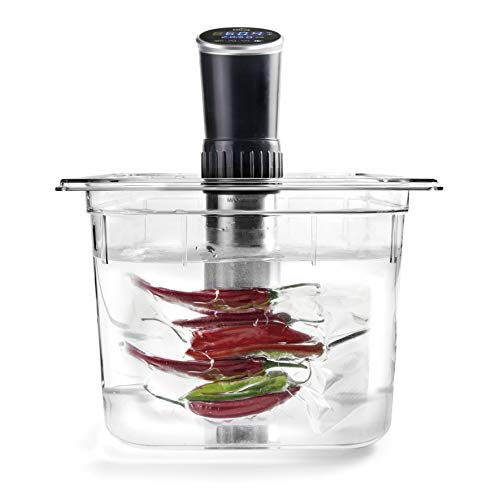 Lacor 69304 Sous Vide Precise Kocher, Edelstahl 18/10, BPA-frei, 1200 W von LACOR