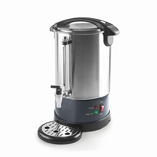 Lacor - 69486 - Kaffeemaschine Trickler, Kaffeemaschine, mit 2 unabhängigen Heizsystemen, Edelstahl, Inhalt 6 l, 1500W von LACOR