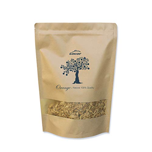 Lacor - 69556 - Räucher, Räuchermehl, Orangenholz, 100% natürlich, Orange: sanfter und aromatischer Geschmack, 600 g von LACOR