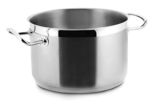 Lacor FLEISCHTOPF O/Deckel ECO-Chef 24X15 CMS, Edelstahl, 24, 34 x 26 x 17 cm von LACOR