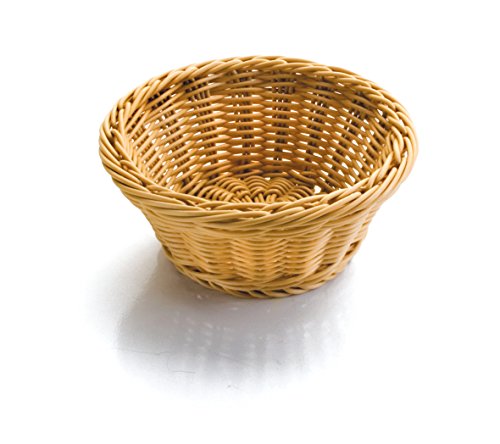 LACOR 63474 Runde Brotkorb, Polypropilene, beige, 26 x 26 x 8 cm von LACOR
