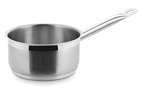LACOR Stielkasserolle Eco-Chef D. 16x8 Cms., Edelstahl, 16 cm, 35.5 x 18.5 x 11.8 cm, 1 Einheiten von LACOR