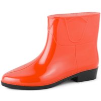 Ladeheid Damen Kurze Gummistiefel LAZT201801 (Orange, 39 EU) von LADEHEID