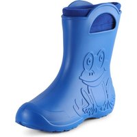 Ladeheid Damen federleichte EVA Gummistiefel Winter Regenschuhe gefüttert LA-CA-12 (Blau, 36/37 EU) von LADEHEID