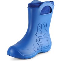 Ladeheid Damen federleichte EVA Gummistiefel Winter Regenschuhe gefüttert LA-CA-12 (Blau, 40/41 EU) von LADEHEID