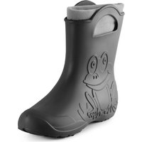 Ladeheid Damen federleichte EVA Gummistiefel Winter Regenschuhe gefüttert LA-CA-12 (Carbone, 38/39 EU) von LADEHEID