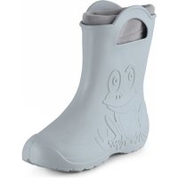 Ladeheid Damen federleichte EVA Gummistiefel Winter Regenschuhe gefüttert LA-CA-12 (Grau, 36/37 EU) von LADEHEID