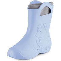 Ladeheid Damen federleichte EVA Gummistiefel Winter Regenschuhe gefüttert LA-CA-12 (Hellblau, 38/39 EU) von LADEHEID