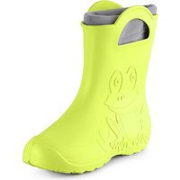 Ladeheid Damen federleichte EVA Gummistiefel Winter Regenschuhe gefüttert LA-CA-12 (Limone, 40/41 EU) von LADEHEID