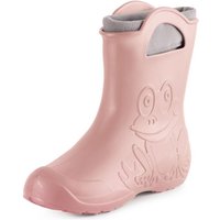 Ladeheid Damen federleichte EVA Gummistiefel Winter Regenschuhe gefüttert LA-CA-12 (Puderrosa, 38/39 EU) von LADEHEID