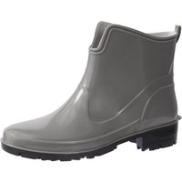 Ladeheid Gummistiefel Damen Kurz Wasserdicht Damenschuhe Elegant und Bequem LA-930 (Grau, 39 EU) von LADEHEID