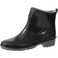 Ladeheid Gummistiefel Damen Kurz Wasserdicht Damenschuhe Elegant und Bequem LA-930 (Schwarz, 37 EU) von LADEHEID